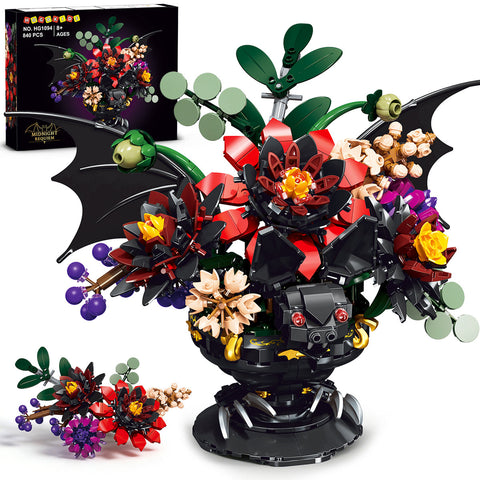 Gothic Blooming Bat Flower Collection