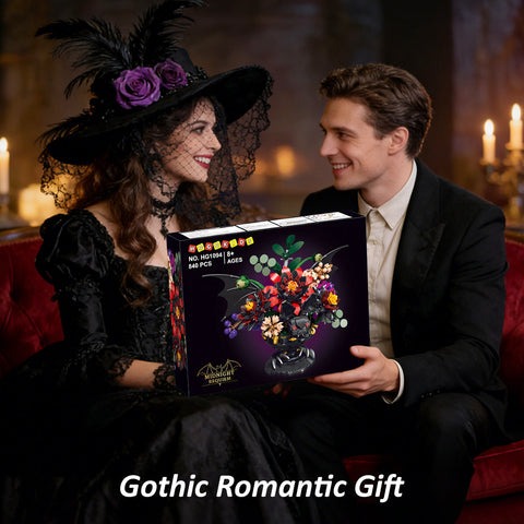 Gothic Blooming Bat Flower Collection