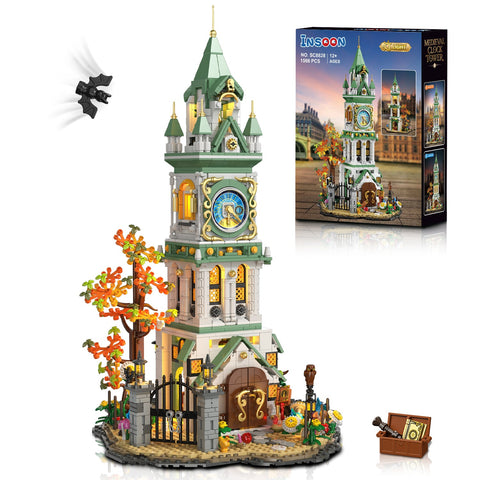 Torre dell’Orologio Magica – Set da Costruzione con Luci