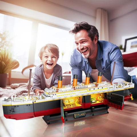 Titanic da Costruire – Set con Illuminazione LED