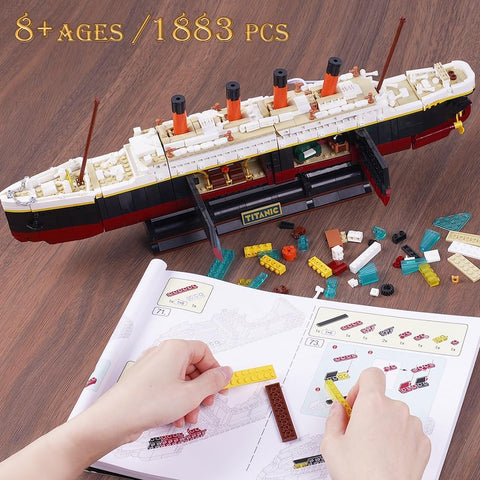 Titanic da Costruire – Set con Illuminazione LED