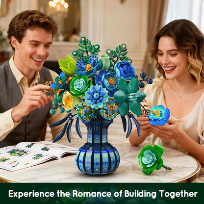 Blumen Bauspielzeug mit Vase
