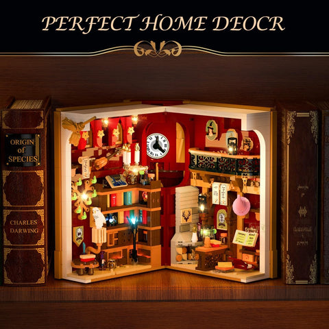 Book Nook Magico – Set da Costruzione con Illuminazione LED