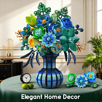 Blumen Bauspielzeug mit Vase