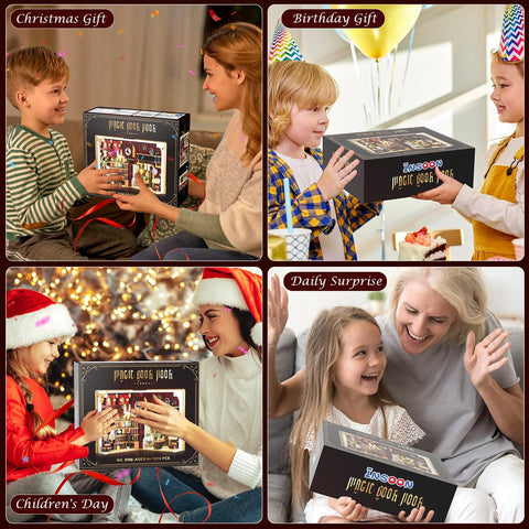 Book Nook Magico – Set da Costruzione con Illuminazione LED