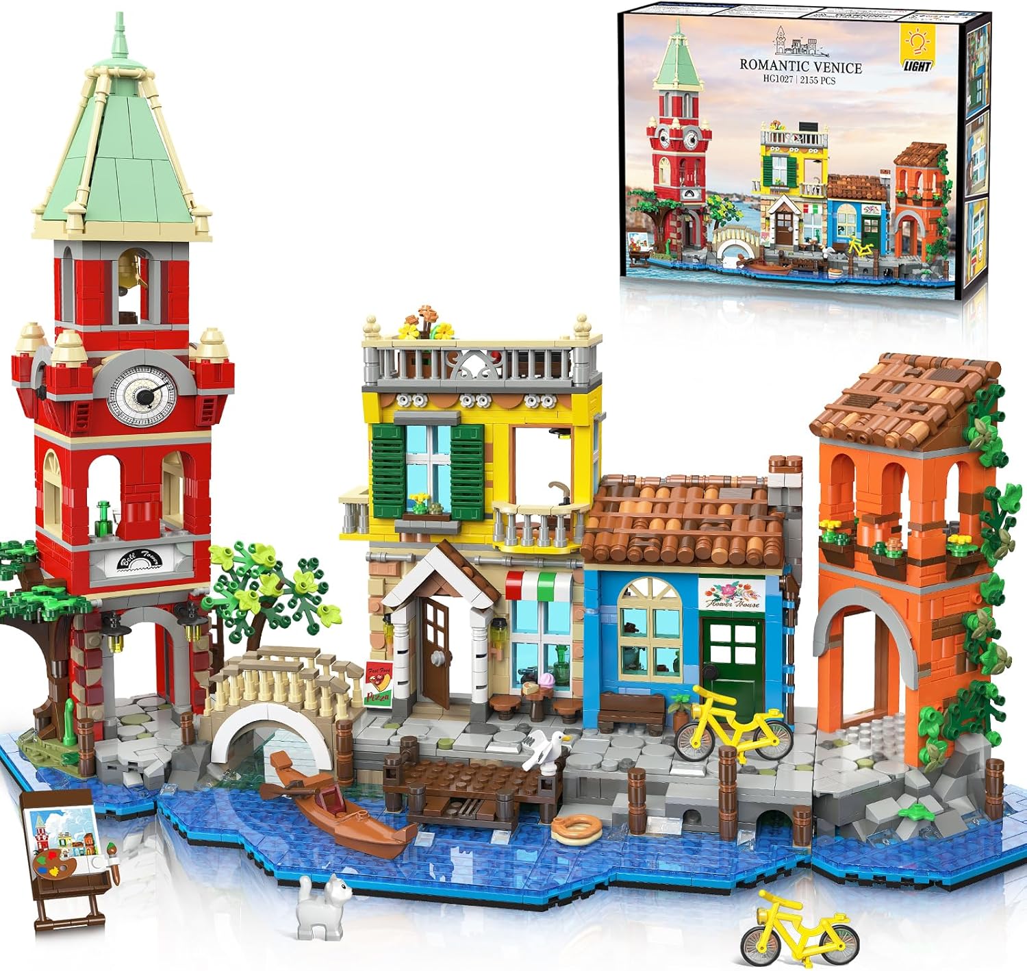 Venezia di Notte – Set da Costruzione con Luci LED