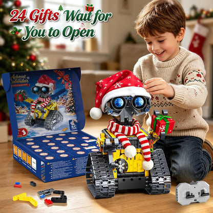 Calendario dell'Avvento 2026, robot tecnico, giocattolo da