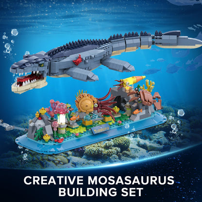 Mosasaurus – Set di Costruzione con Luci