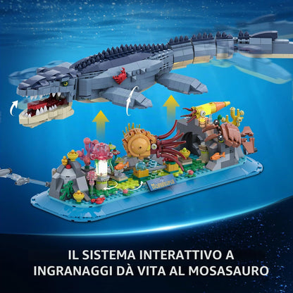 Mosasaurus – Set di Costruzione con Luci
