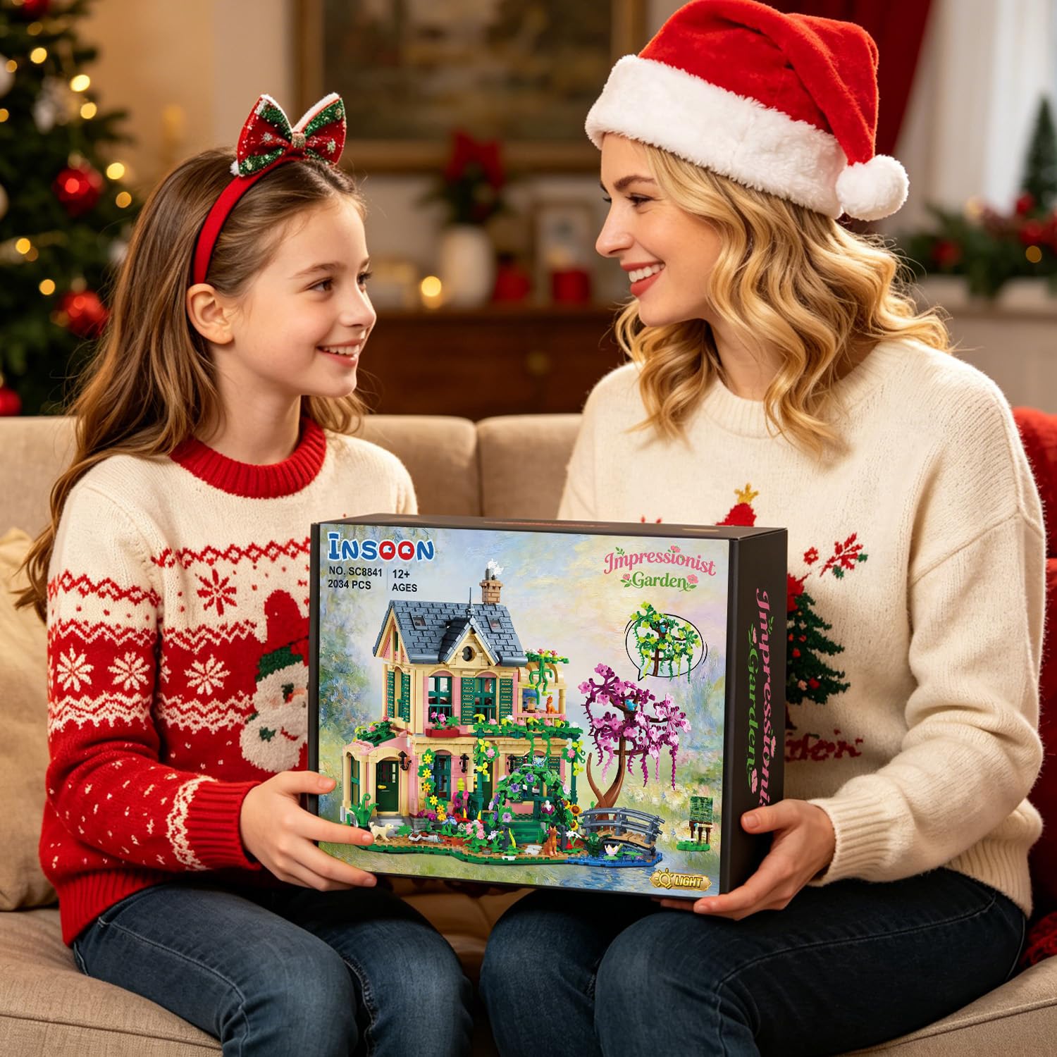 Casa Giardino Artistica con luci – Set da costruzione per adulti
