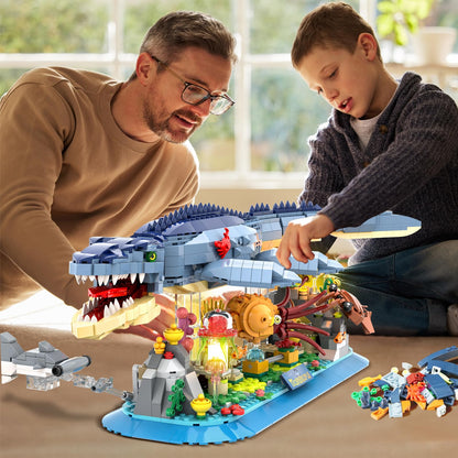 Mosasaurus – Set di Costruzione con Luci