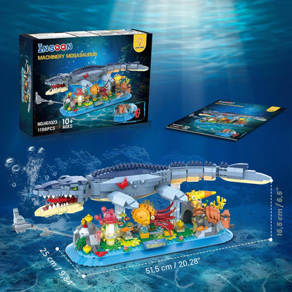 Mosasaurus – Set di Costruzione con Luci
